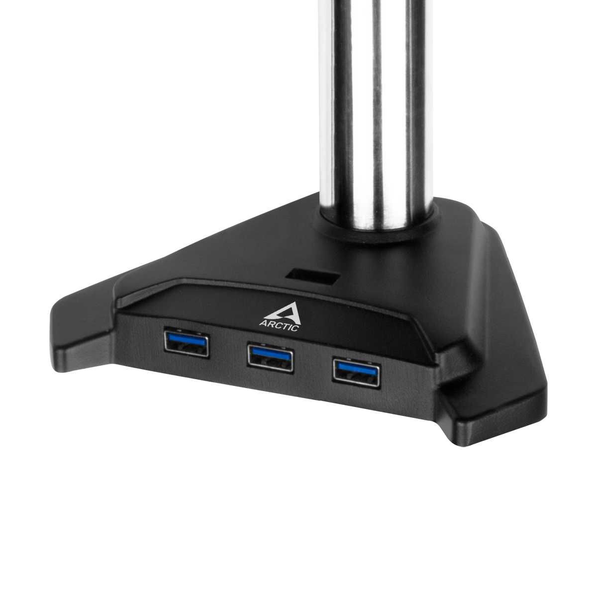 Arctic Стойка за монитор Mount Dual Monitor 4xUSB3.0 - Z2 3D - Gen3