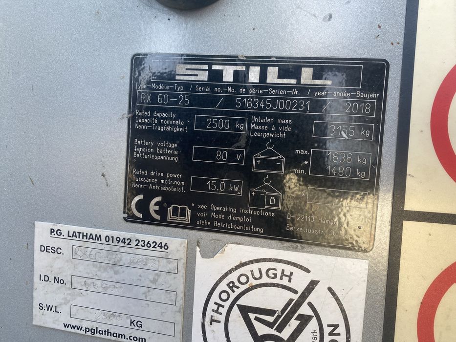 De inchiriat stivuitor cu rotator