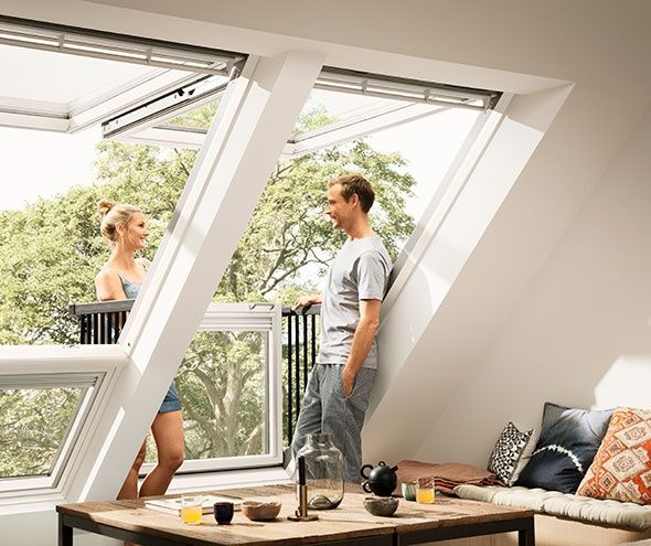 Мансардные окна Velux