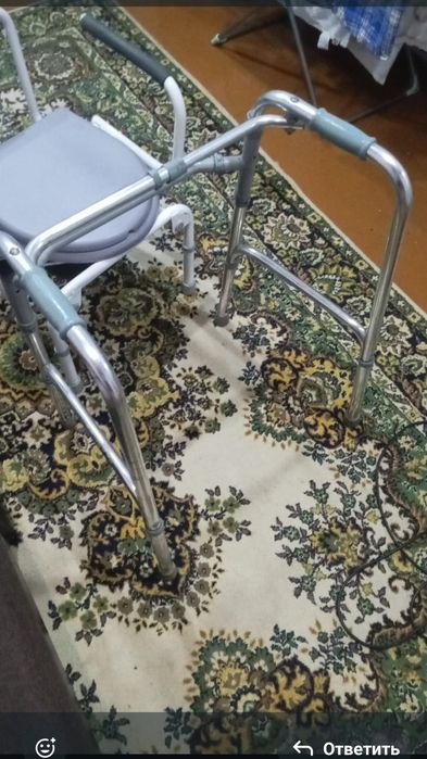 Биотуалет и ходунки для взрослых