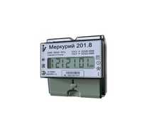 Счетчик Меркурий 201.8 с ж/к дисплеем, гарантия 2 года.