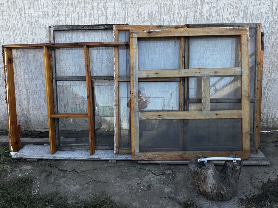 Продам дервянные рамы от окон
