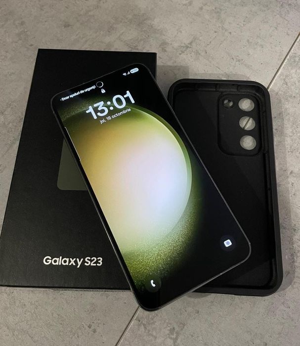 Telefon mobil Samsung Galaxy S23, Dual SIM, 8GB RAM, 128GB, 5G, Phanto