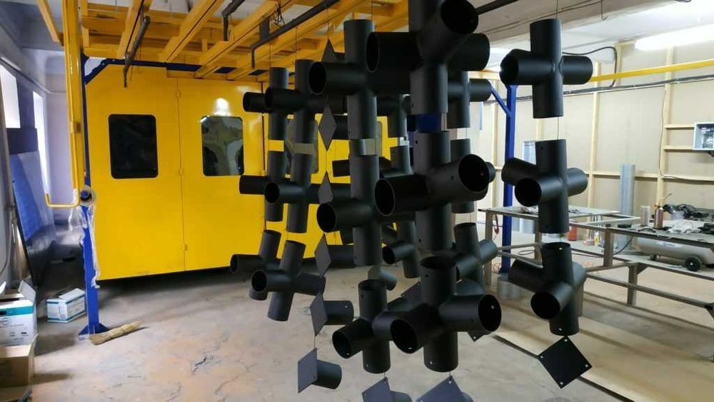 Parashkavoy kraska/Порошковая Краска от 40000 Дл 7М Печка/Скид до 30Нб