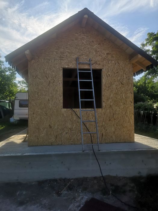 Construcții cabane foisoare terase