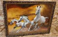 Картина лошади продам