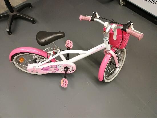 Btwin 16" Roz Docto Girl - produs resigilat - (SecondHand) Decathlon