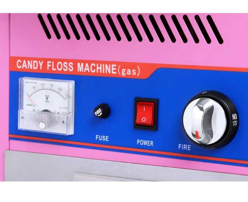 Lichidare Stoc: Mașină Vată Zahăr pe Gaz - Profit 1000-2000 RON/zi!