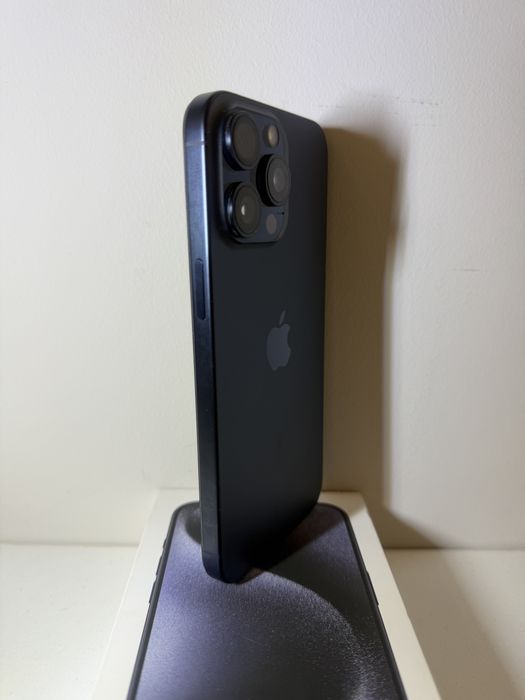 iPhone 15 Pro Max 256GB Blue в гаранция - 89% батерия - ТОП Състояние