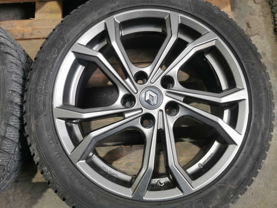 Jante Renault Megane R 17 cu anvelope de iarna