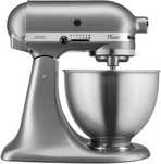 KitchenAid Classic 5K45SSESL Кухненски робот, Сребрист, НОВО