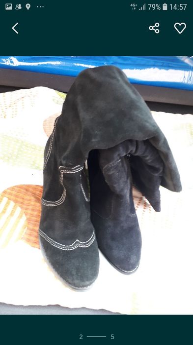 Cizme Dama nr. 36 piele naturala