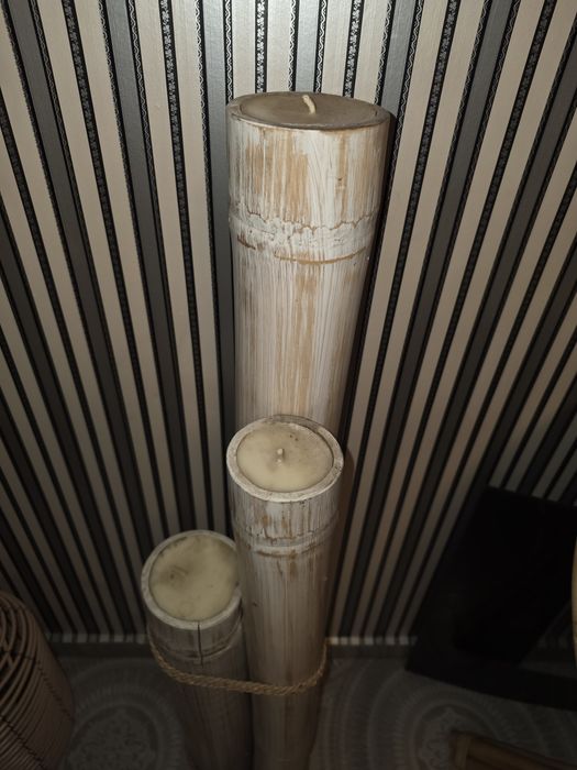 Голяма свещ за декорация