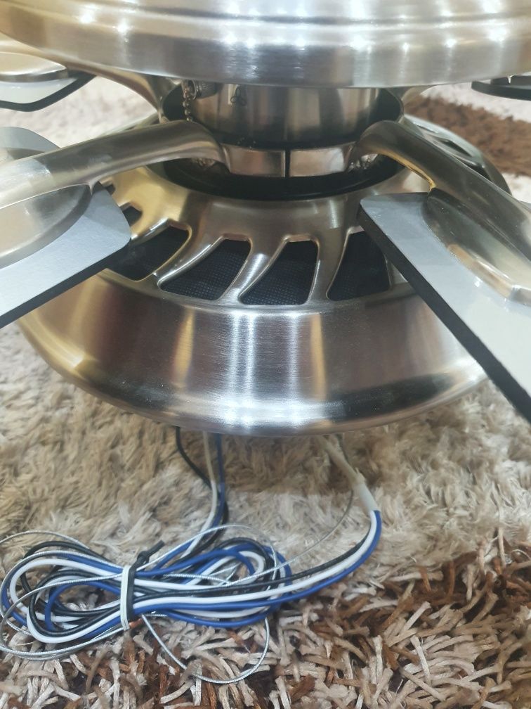 Ventilator Tavan cu Lustra 132cm -  100% Calitate - Produs NOU