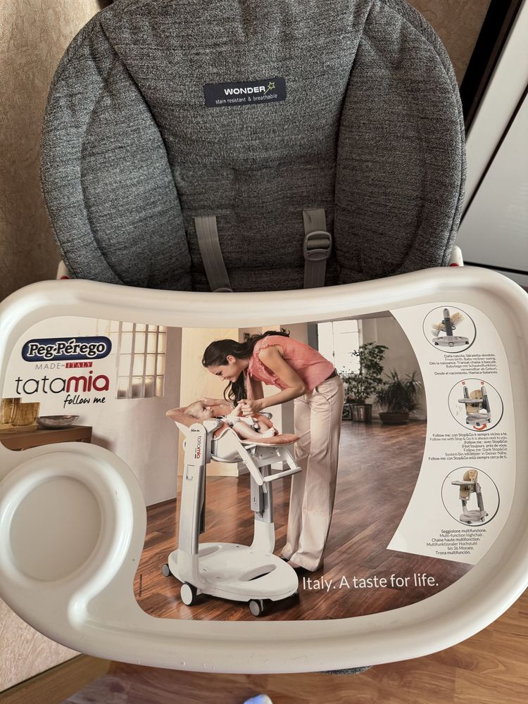 Peg perego tatamia стульчик для кормления