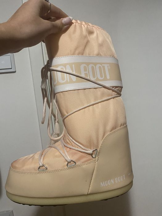 Ботуши Moon Boot Icon Nylon Bisque