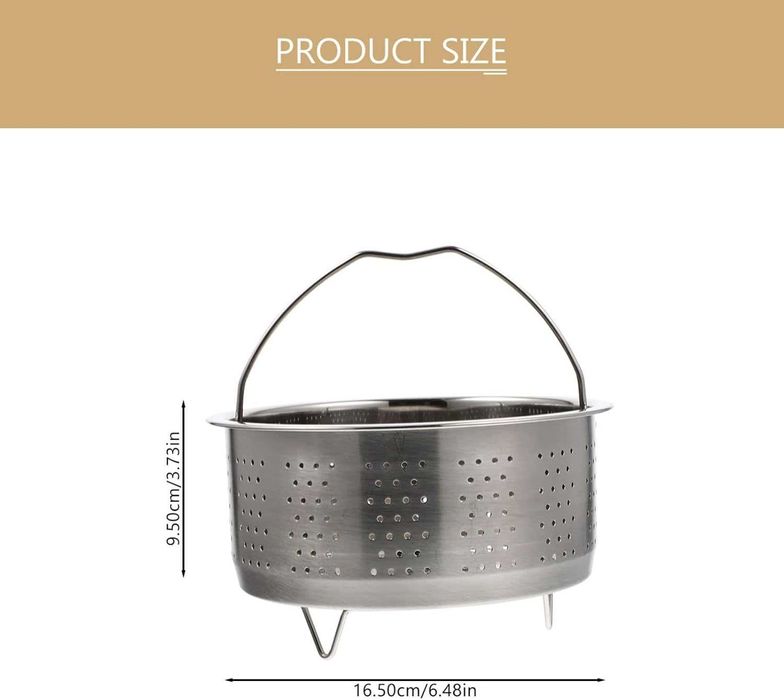 Кошница за тенджера за готвене на пара, под налягане