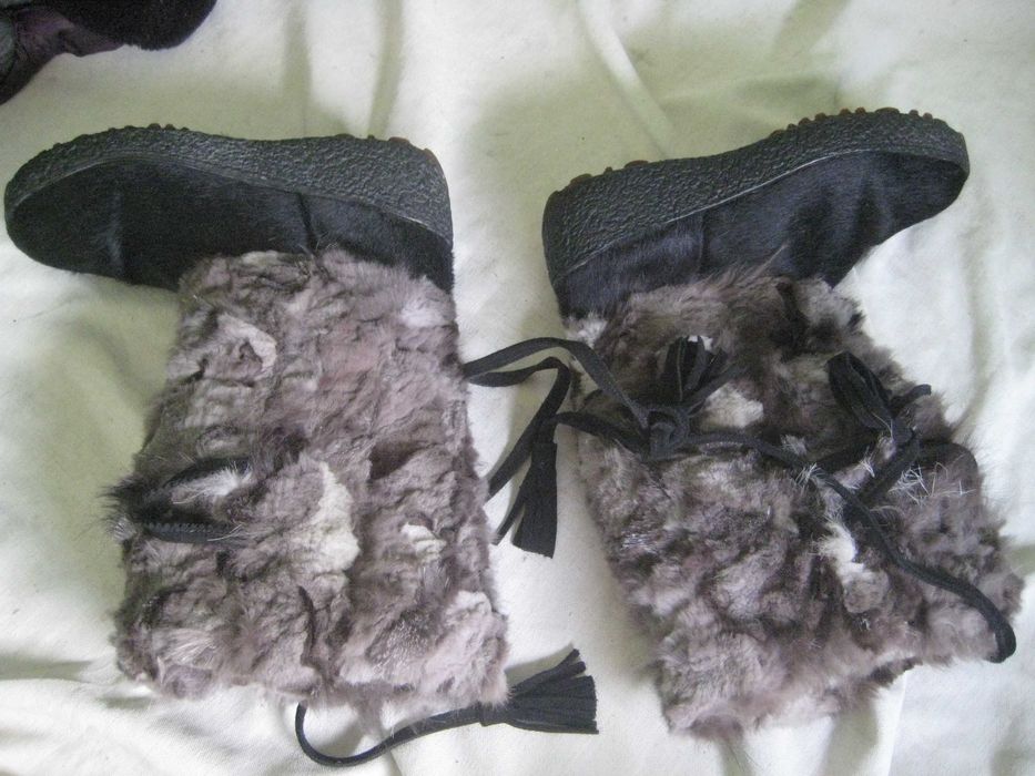 Сапоги Унты Италия и США  Skechers Tommy Hilfiger Все С Натур Мехом