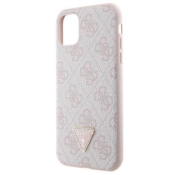 Кейс guess iphone 14 pro max 6.7" pink 4g logo + връзка