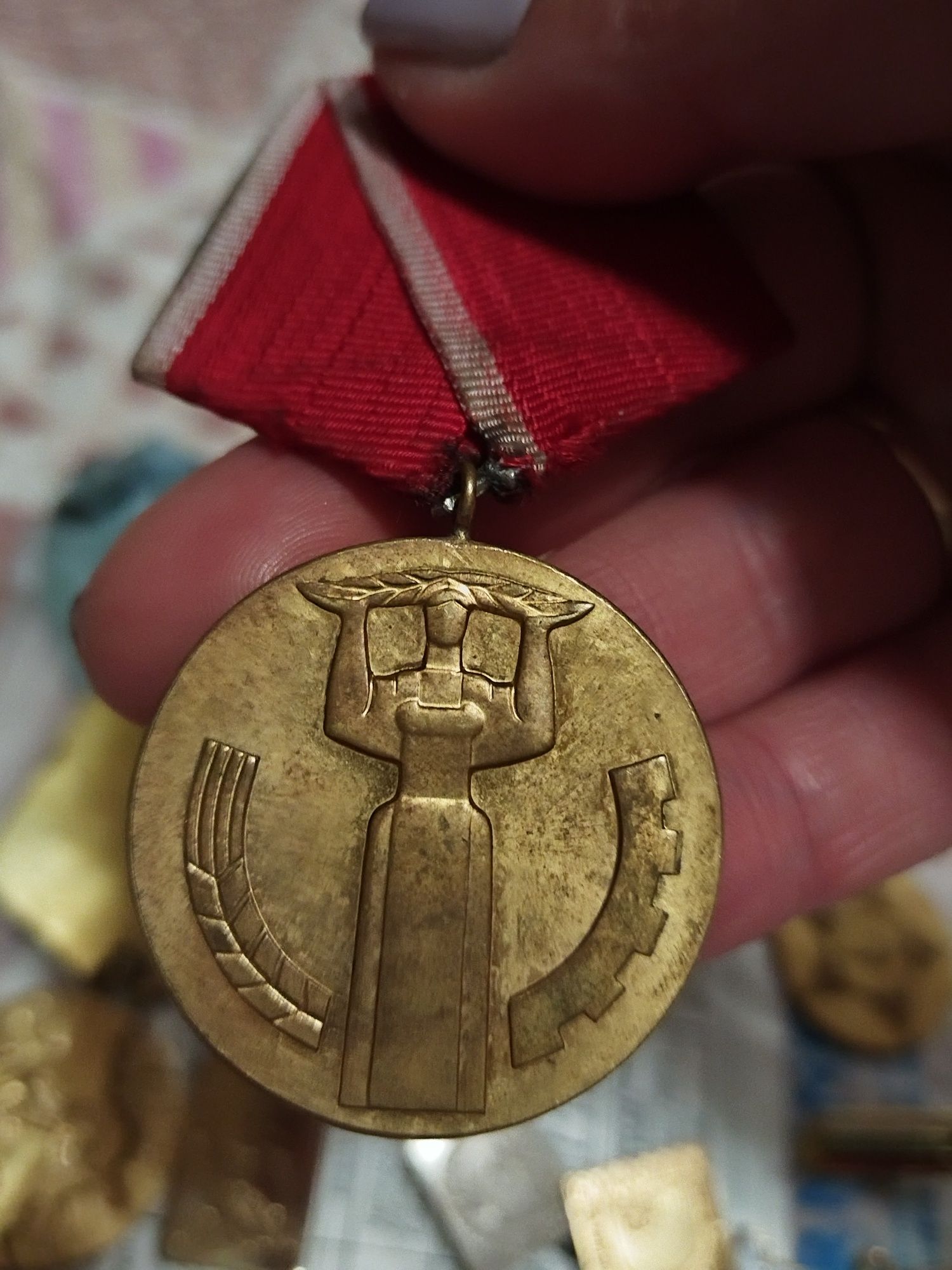Лот медали и значки