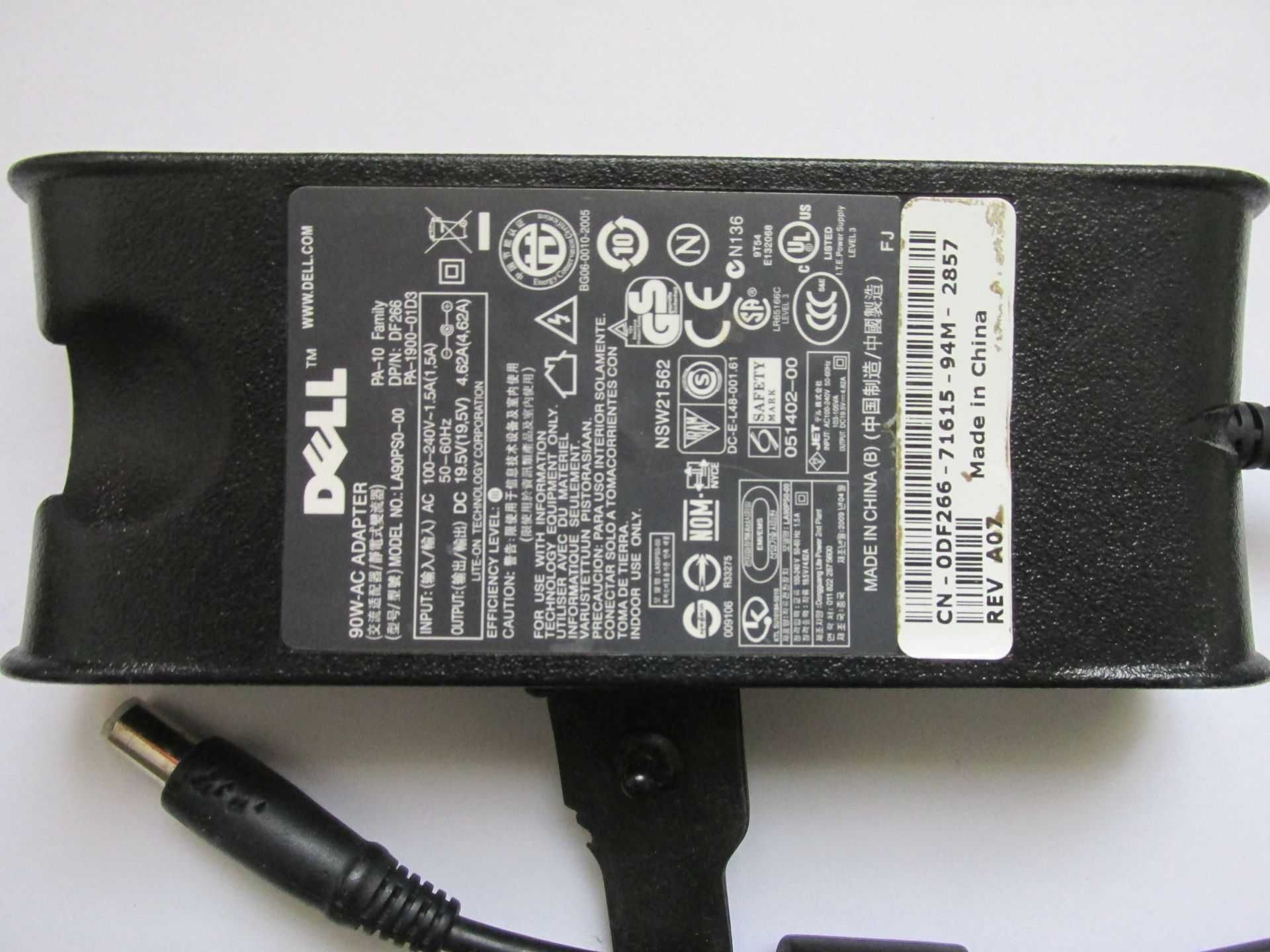 Alimentator Lenovo 20V 4.5A - DELL 19.5v (4.62 A)  6.7 A