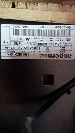 agregat motor unj2212gs 1478w -25 compresor embraco vitrina refrigerar