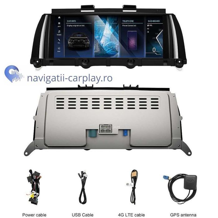 Navigatie Android BMW X3 (F25), BMW X4 (F26) cu unitate CIC, NBT, EVO