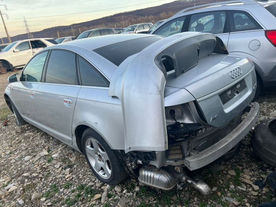 DEZMEMBREZ Piese AUDI A6 C6 Salon Break Limuzina Motor 1.8 TFSI Benzina 2.0 2.7 3.0 Diesel Cod BRE BLB BMK 140 CP 180 CP Diesel Euro 4 5 Cutie de Viteze Automata Manuala Bara Fata completa Capota Far Portiera Usa fata spate stanga dreapta portbagaj bara s