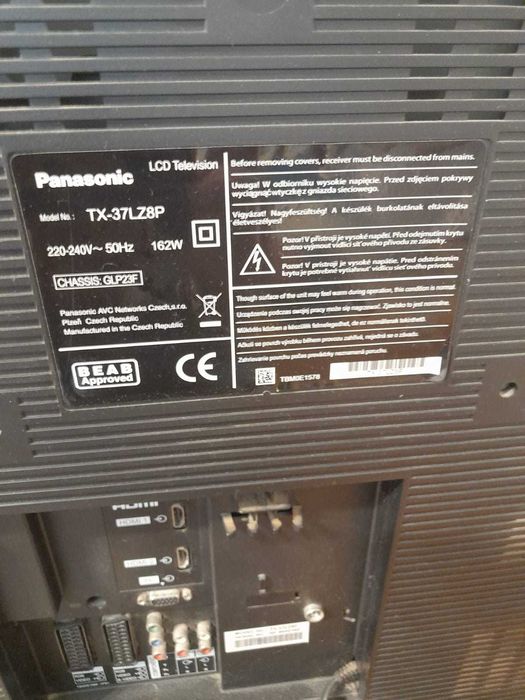 Vand TV LCD Panasonic TX-37LZ8P 100/60