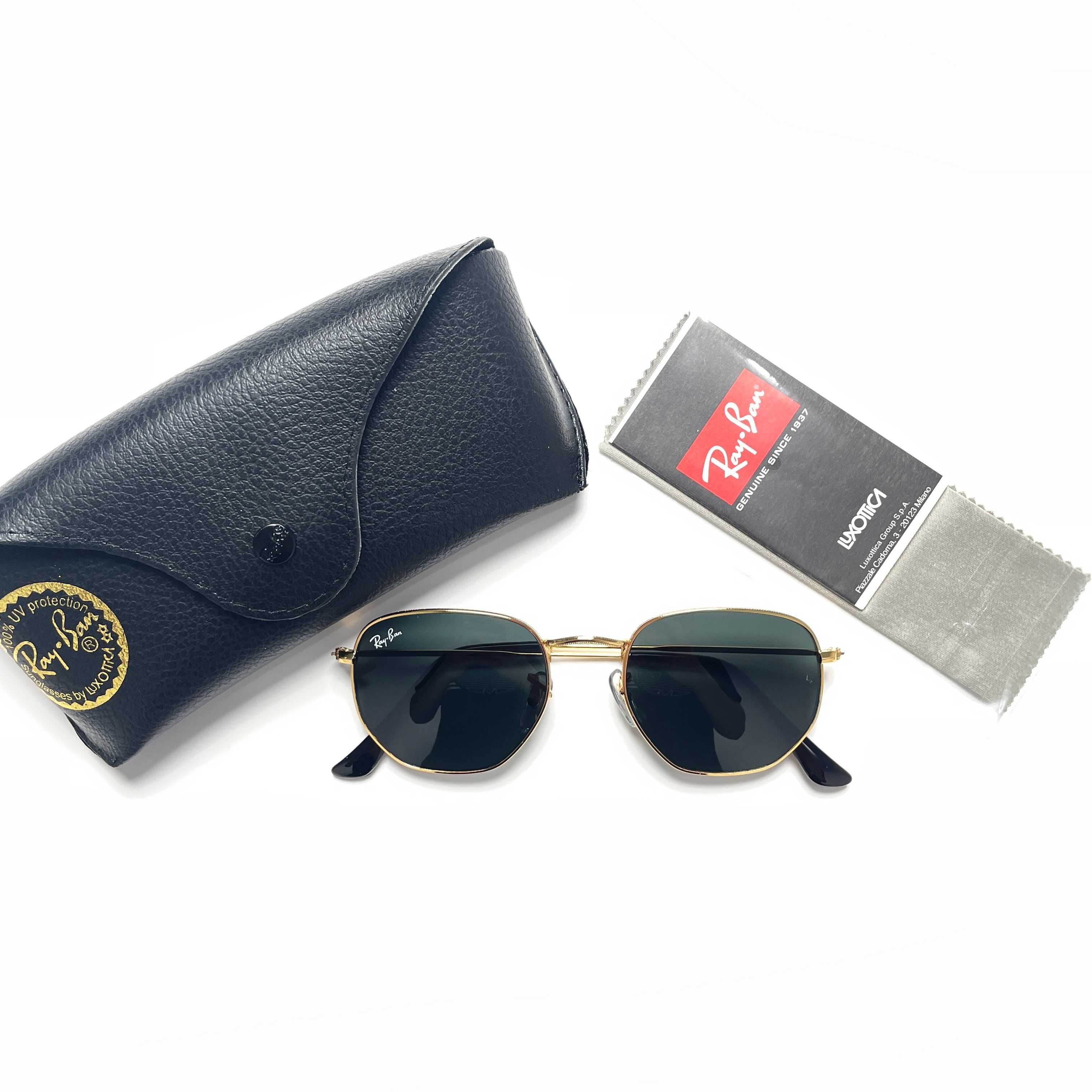 Ray-ban Round rb3548 Hexagonal. Солнцезащитные очки. Рей бан.