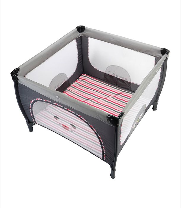 Tarc bebe de joaca Wunderkid Play, Gri/Roz