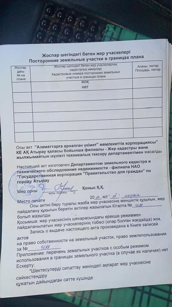 Земля для КХ  сельского назначение