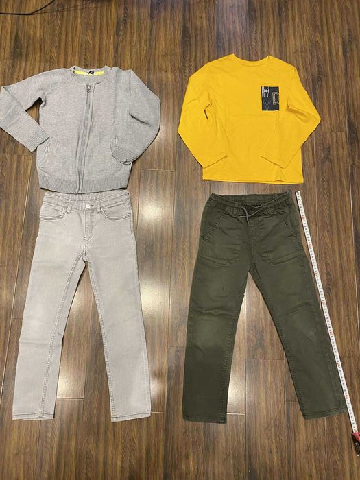 Есенни, пролетни дрешки за момче 7-8 г.