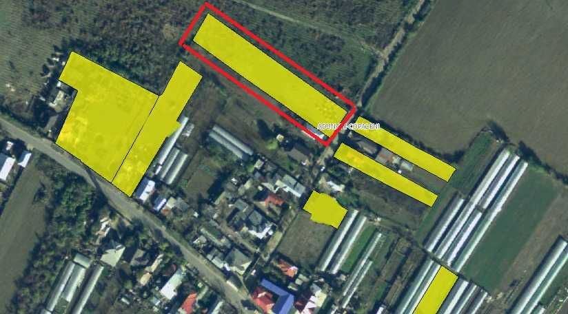 Teren 500 m2 de vânzare – Adunații Copăceni, str. Micsunelelor