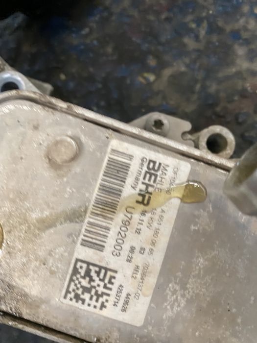 Termoflot racitor ulei mercedes w212 w204 c207 glk cls 2.2cdi om651