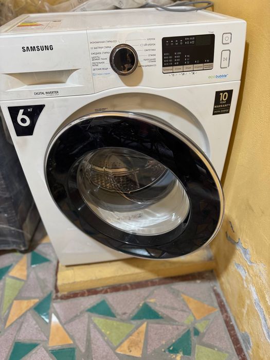Стиралка Samsung Eco Bubble 6кг