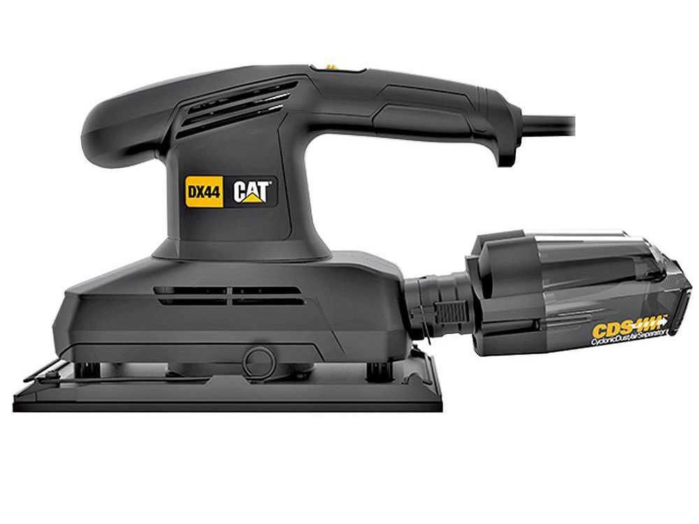 Електрически виброшлайф 350W CAT DX44, 113 х 230 мм