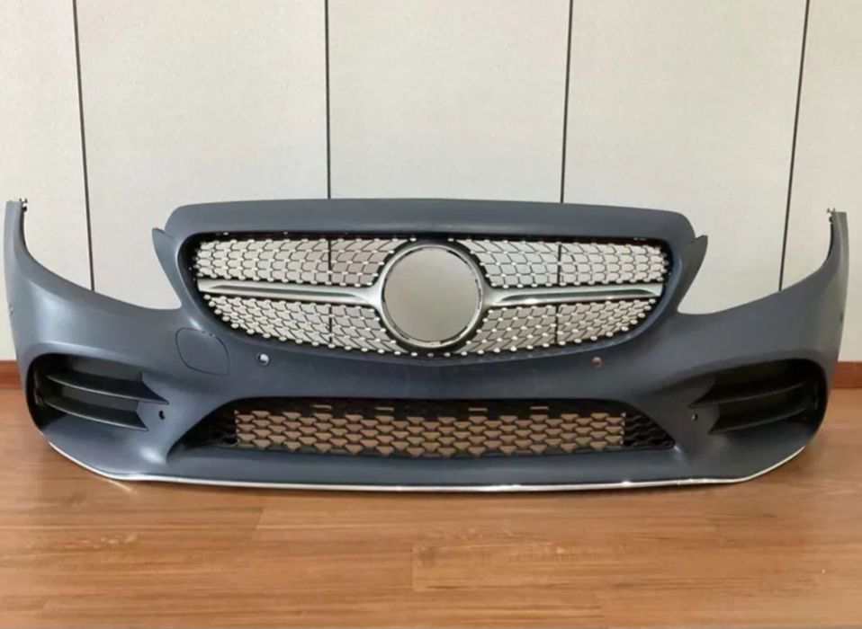 W205 Facelift AMG Line предна 43AMG броня Mercedes C205 S205 решетка