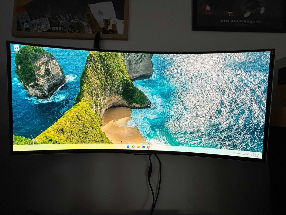 Samsung Odyssey HDR OLED G8 G85SB, 34'', 3440x1440, 21:9, 175Hz, 0.1ms