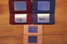 Console Nintendo DSi XL albastru visiniu DS Lite