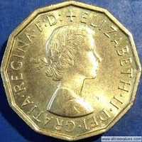 Monede 3 pence 1965 si 1967 Uinaited kingdom