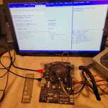ECS Дъна платка iH61 1155 DDR3 и процесор Intel Core i5 2400 и рам 8gb