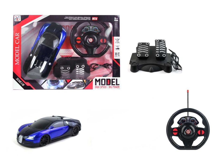 кола със сензорно радио управление и педали