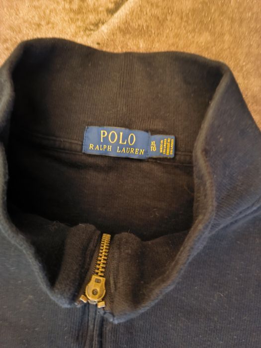 Памучен пуловер с цип POLO RALPH LAUREN  XL
