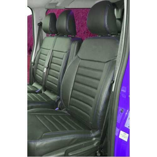 Кожена тапицерия за седалки Renault Master 2011-2020г.., 2+1 , 3 цвята