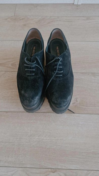 Ghete/ pantofi casual  Musette culoare negru