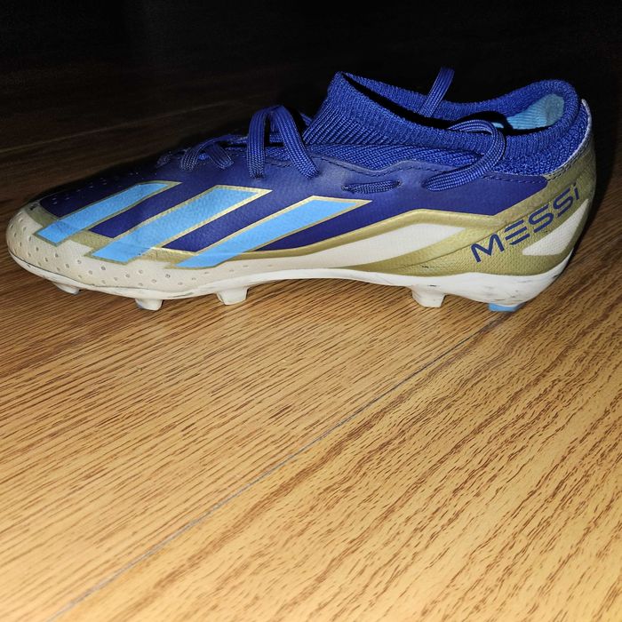 Ghete fotbal copii MESSI nr. 37,5