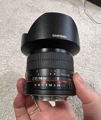 Обекьктив Samyang F2.8/14mm for Canon
