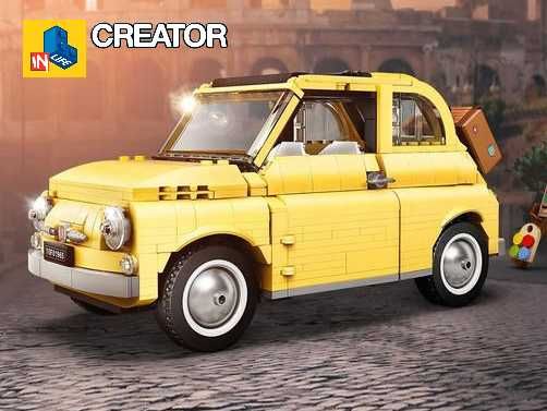 Masina Tip lego Creator Fiat 500 10271 24cm