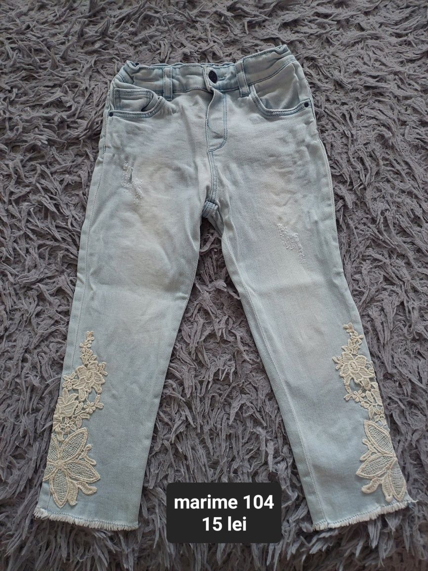 Pantaloni fetita marimi 98-104
